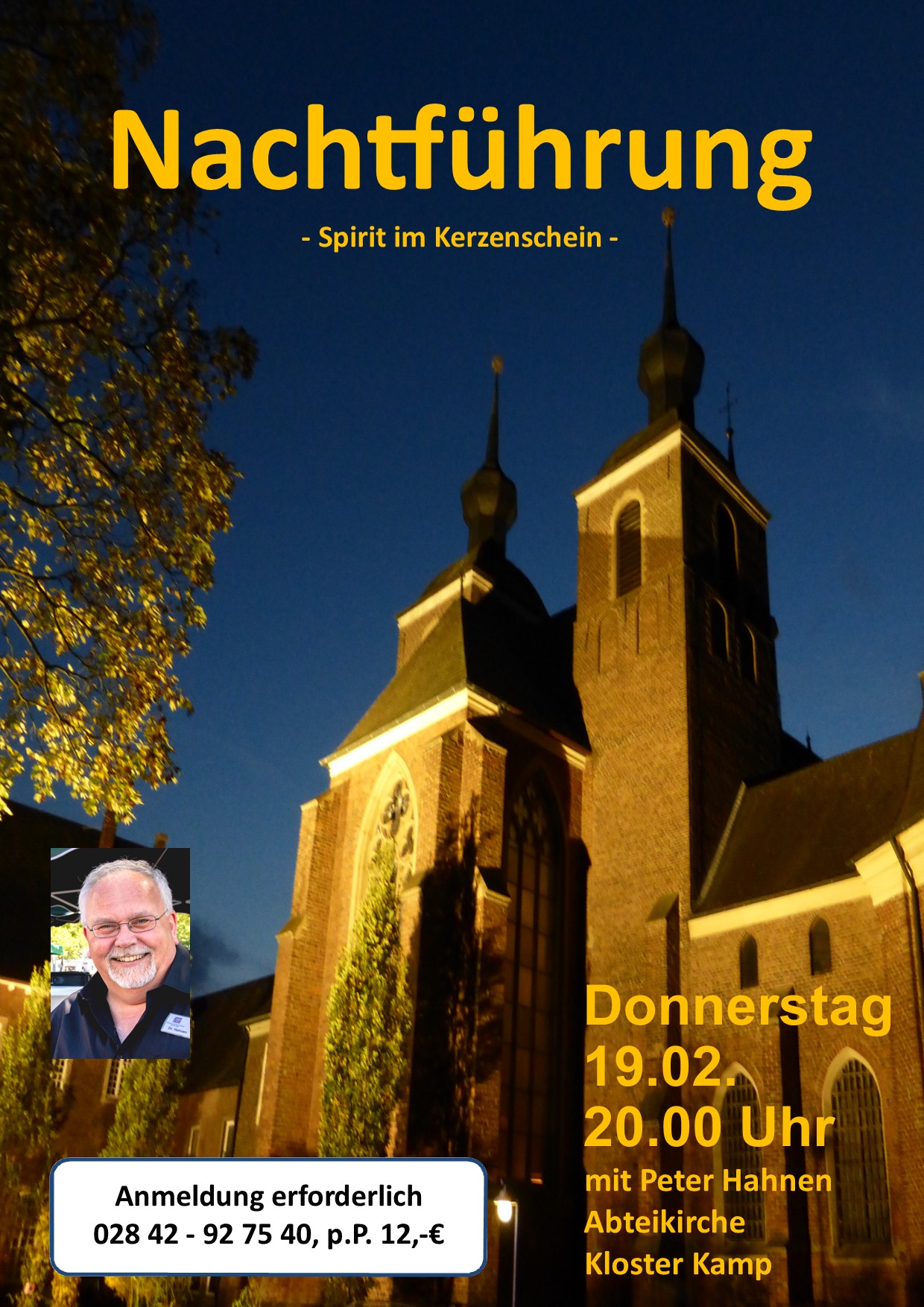 Plakat Nachtführung